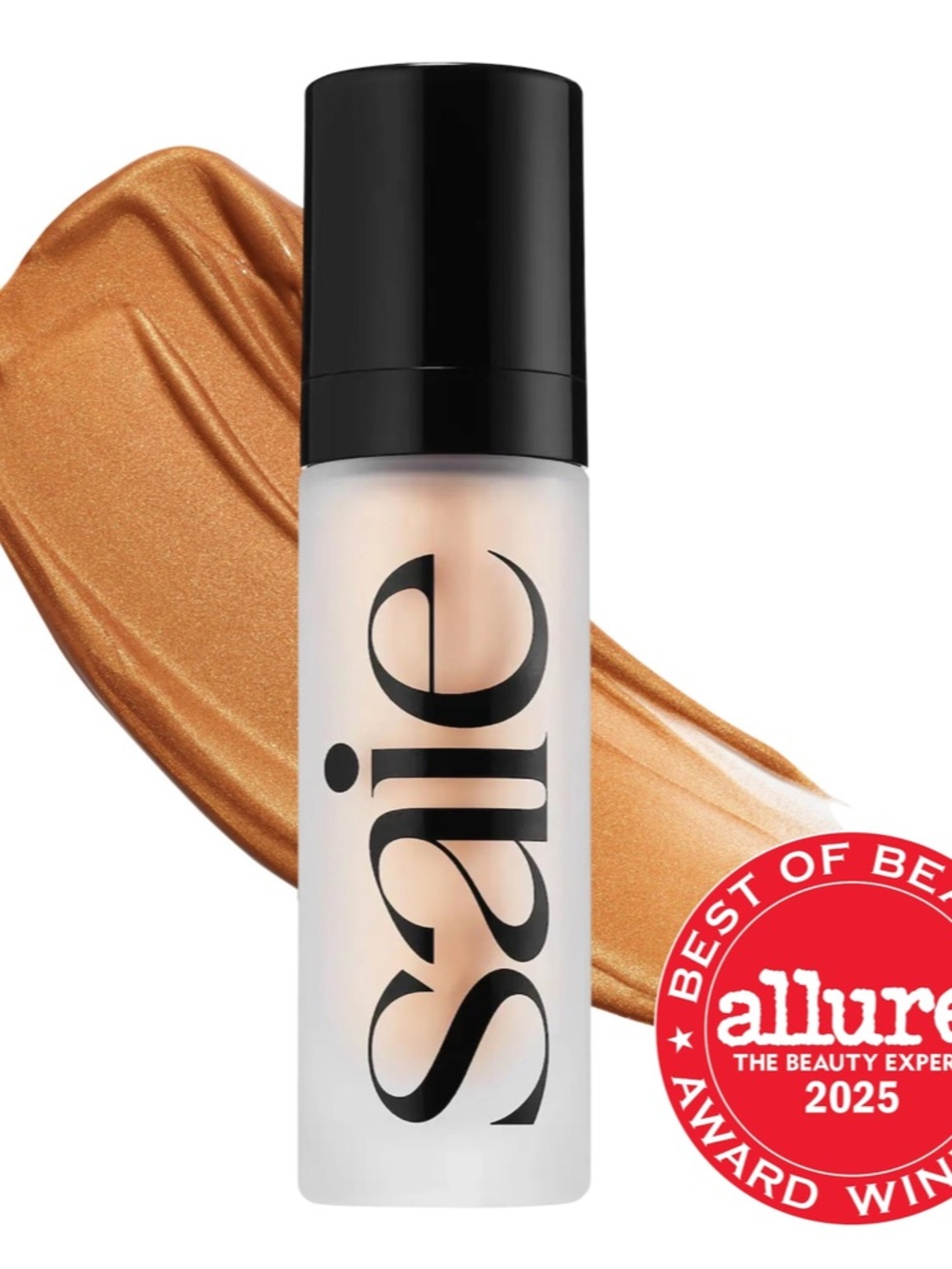 Saie Sunglow Liquid Bronzer - Warm Golden Bronze Glow